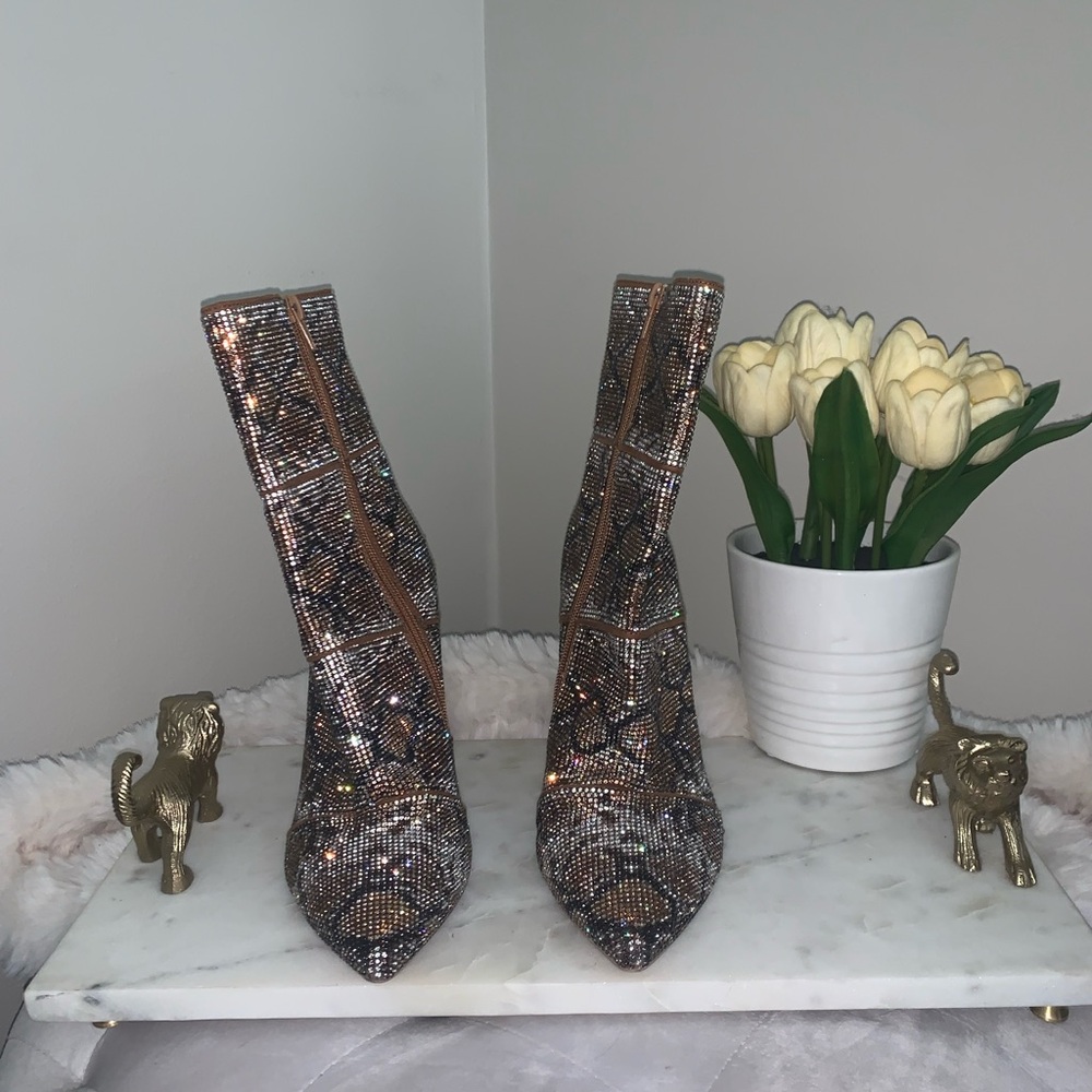 Steve Madden Rhinestone booties ✨ - Picture 4 of 4